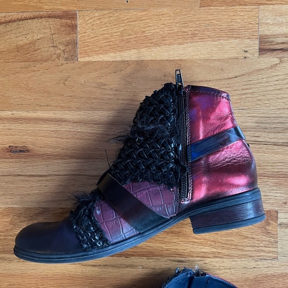 UNITY IN DIVERSITY Lauper Mixed Media Boots 37 - Picture 6 of 8